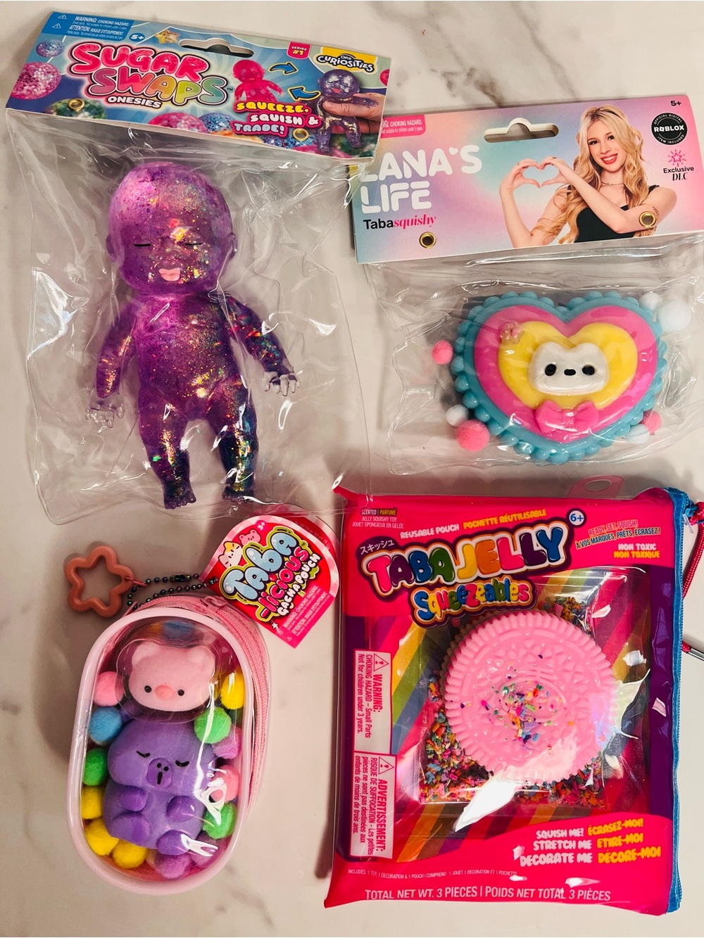Sugar Swaps  Onesies Baby, Taba-licious Gachapouch, Taba Jelly Oreo, Lana’s Life